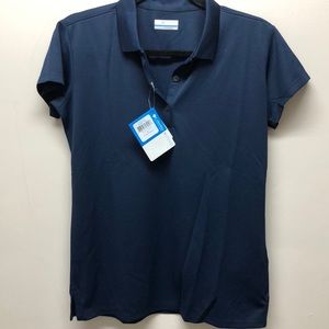 NWT Columbia Sportswear Innisfree SS Polo Navy